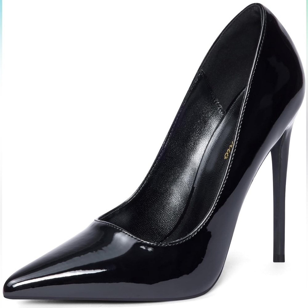 Elegant Black Stiletto Heels